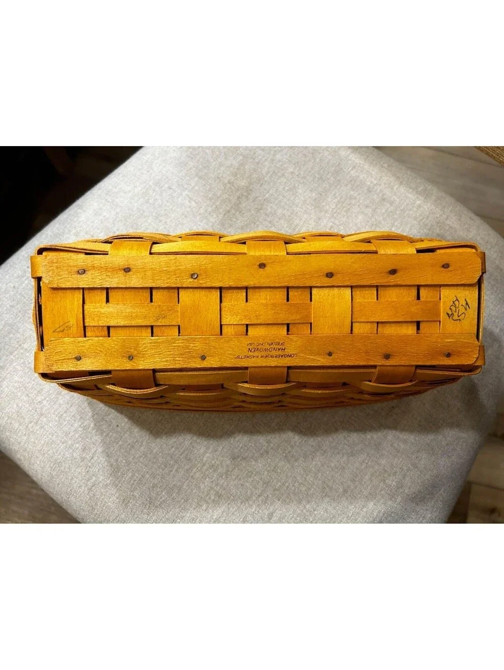 Longaberger Envelope Basket & protector
